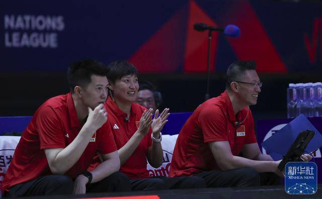 世界女排联赛（中国北京站）：中国队胜法国队