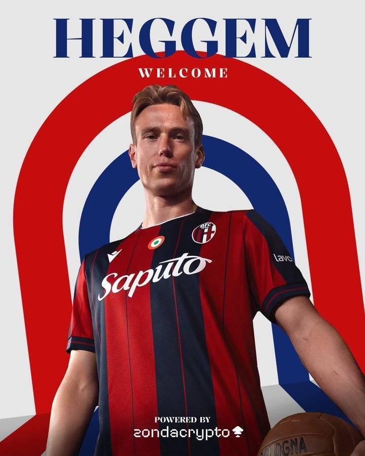 官方：博洛尼亚签下西布朗26岁中卫赫格姆 据悉转会费750万欧