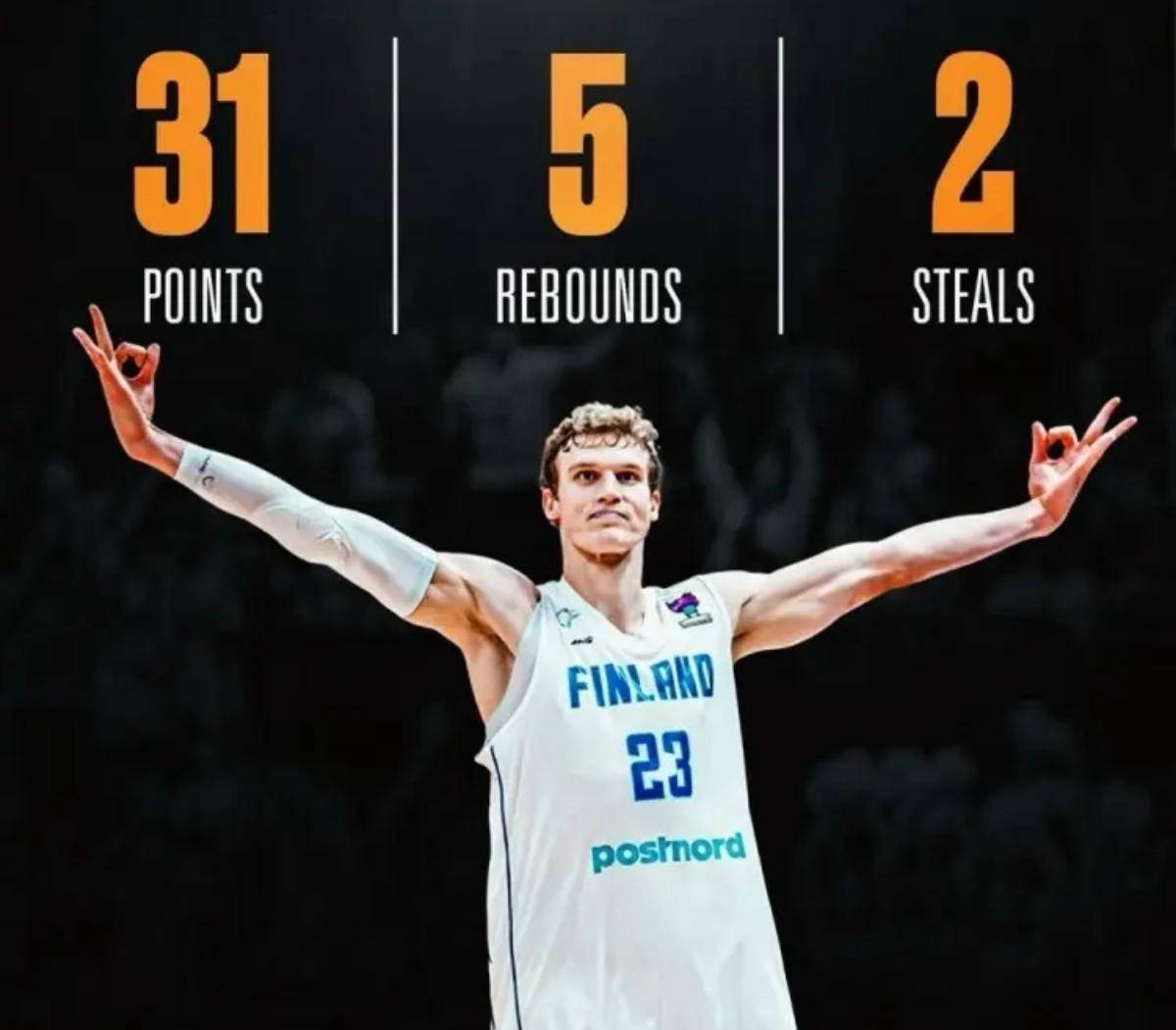 犹他爵士球星马尔卡宁：FIBA大杀器！勇士错失良机