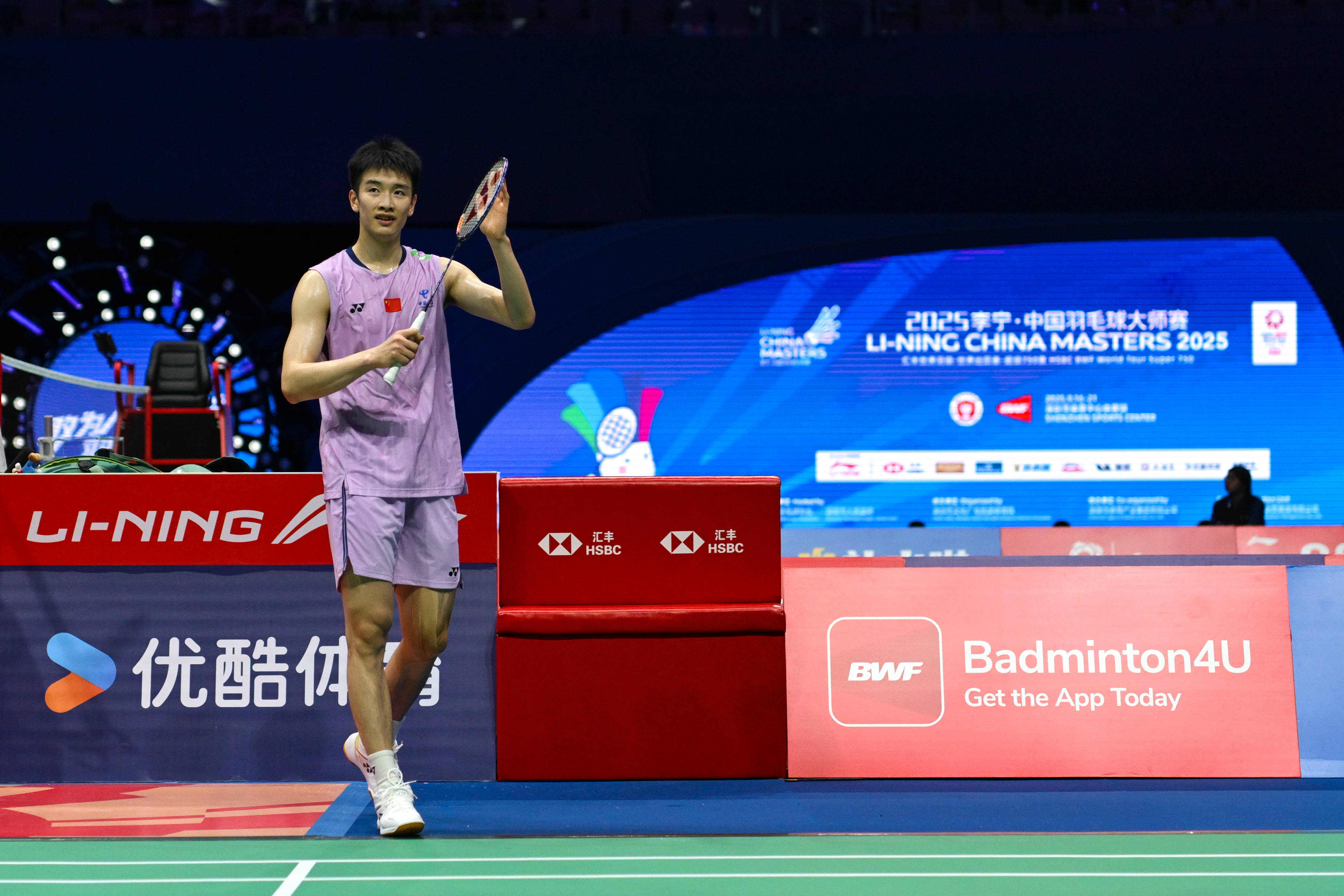 #（体育）羽毛球——中国大师赛：李诗沣首轮晋级