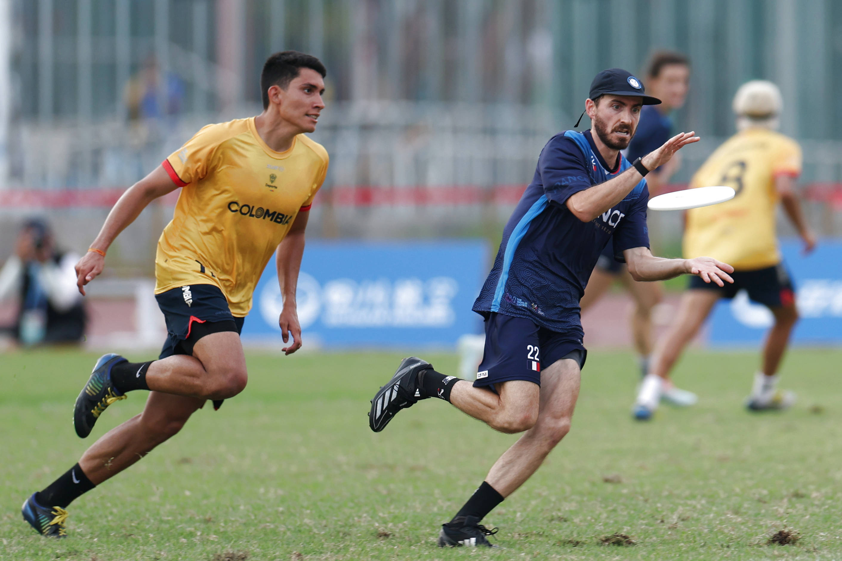 （成都世运会）团队飞盘——预赛：法国队胜哥伦比亚队