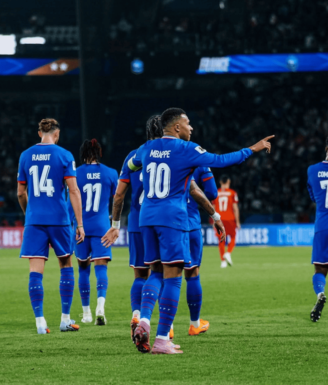 姆巴佩传射建功+单骑闯关，法国队3-0阿塞拜疆，三连胜剑指美加墨