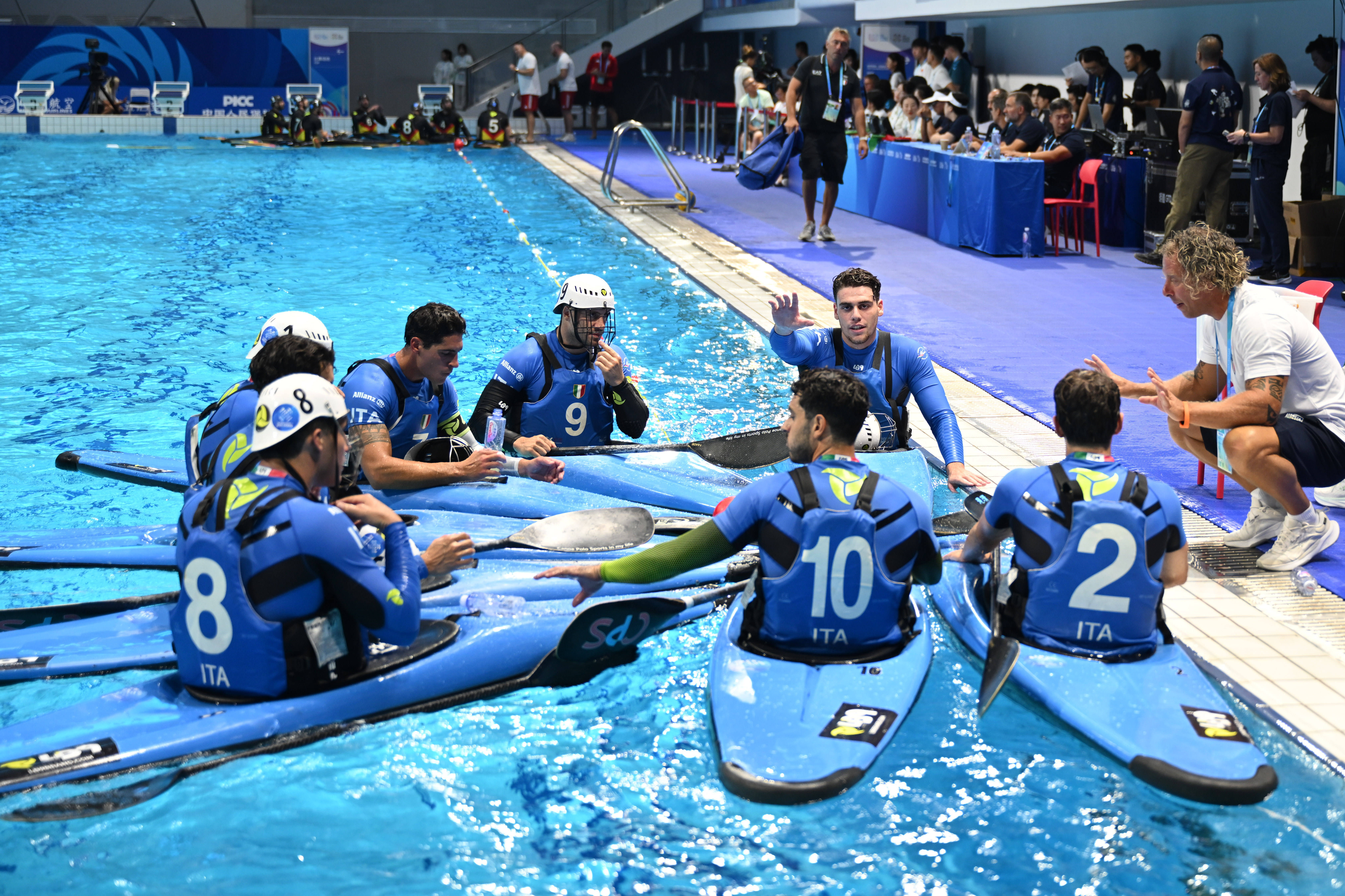 (成都世运会)皮艇球——男子决赛:德国队夺冠