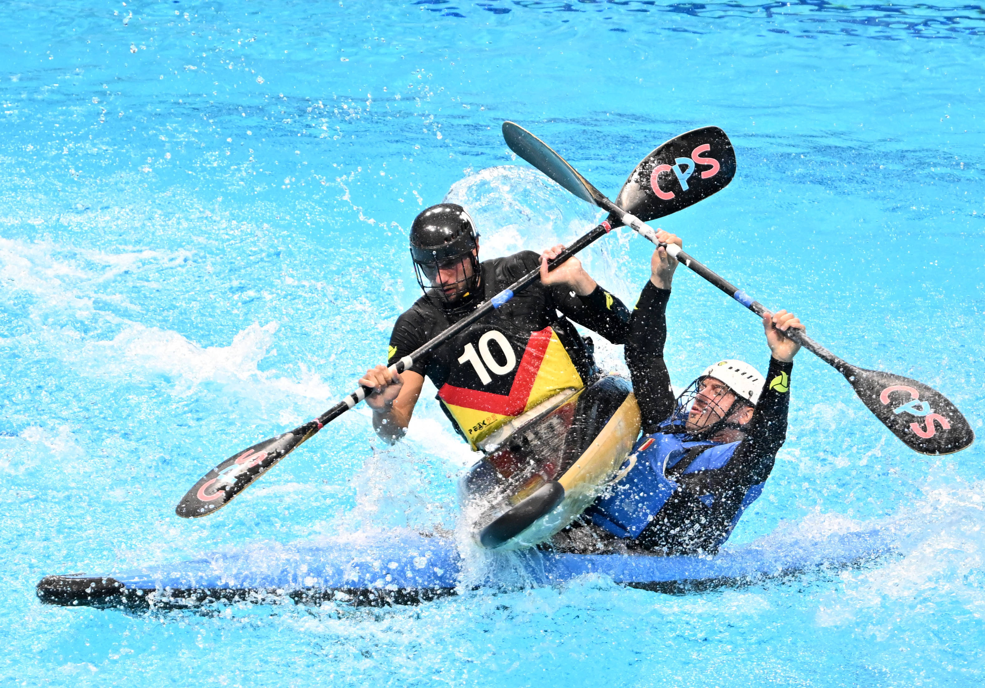 (成都世运会)皮艇球——男子决赛:德国队夺冠