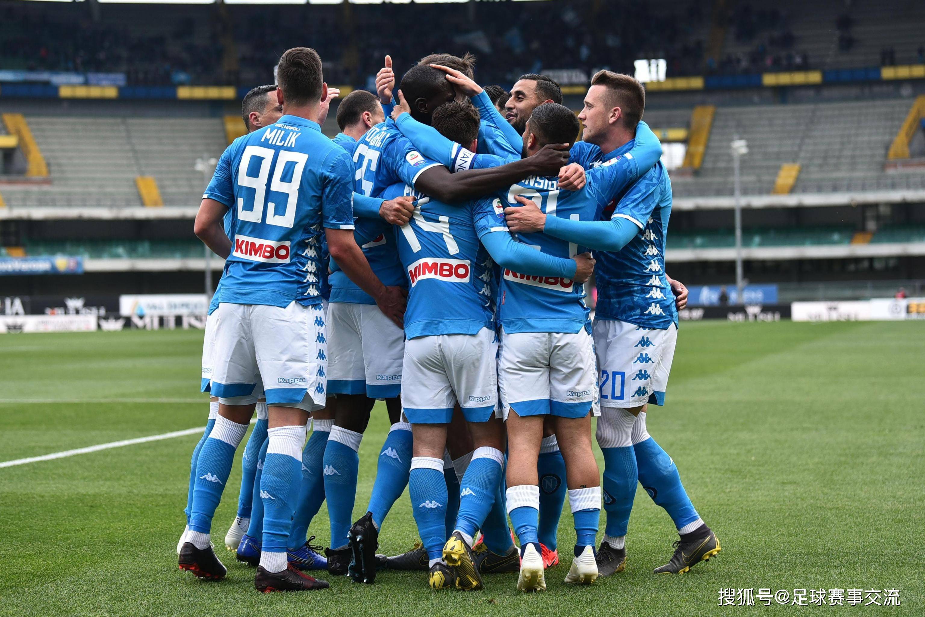 今日足球：那不勒斯vs维罗纳 水晶宫vs阿斯顿维拉